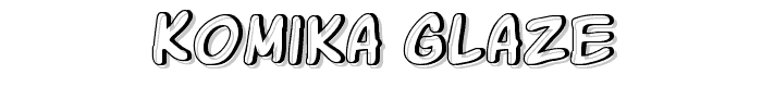 Komika Glaze font